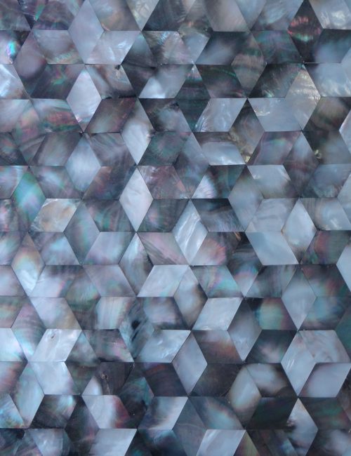 Black Mother Of Pearl - Geometric