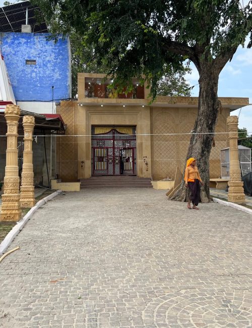 JewelCraftz CNC Carved Sandstone Temple Entrance
