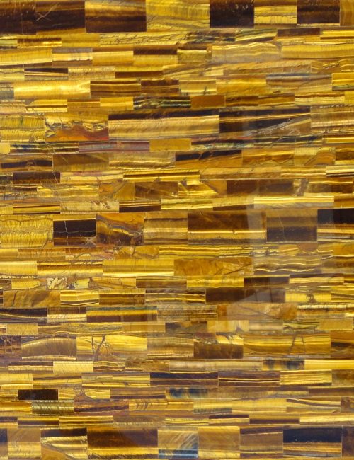 Tiger Eye Gold Brick